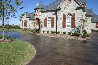 Riverstone Concrete stain